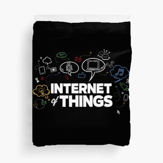 Internet Of Things Computer IOT Data Smart Gift Duvet Covers