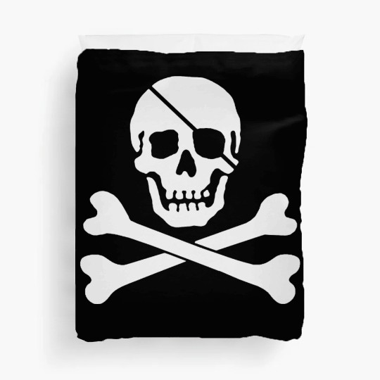 Jolly Roger Pirate Flag Skull and Crossbones Duvet Covers