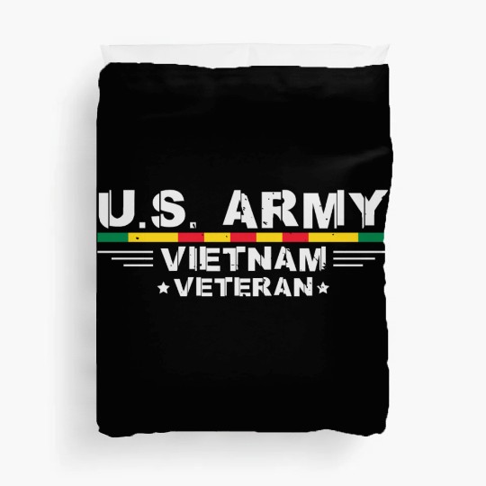 US Army Vietnam Veteran Soldier Duvet Covers