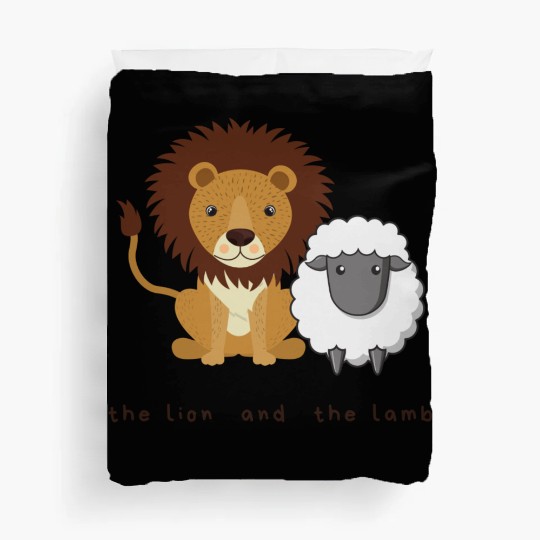 The Lion and the Lamb Duvet Covers