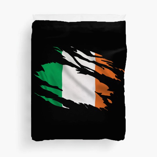 Ireland Ripped Flag Duvet Covers