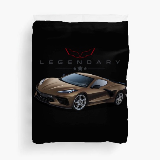 Bronze American Supercar Duvet Covers