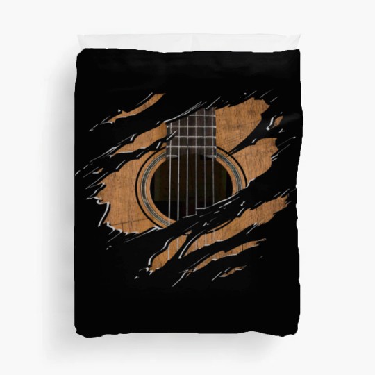 RIP Guitar Duvet Covers