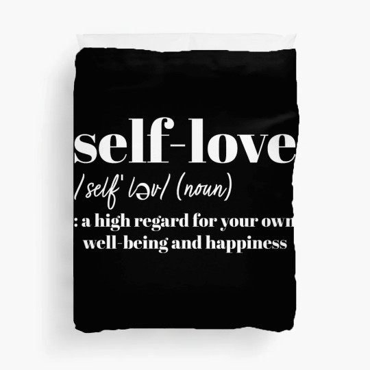 SELF LOVE DEFINED Duvet Covers