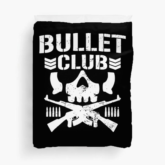 Japan Pro Wrestling Bullet Club Bone Soldier Duvet Covers
