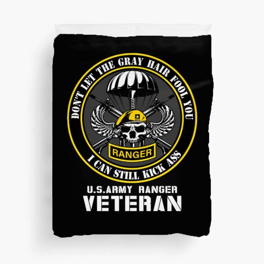 US Army Ranger Army Dad Military Veterans Day Duvet Covers