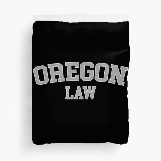 Oregon Lawyer Attorney Bar Graduate School Law Gif Duvet Covers