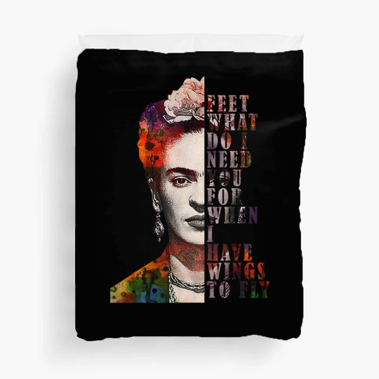 I Have Wing To Fly Frida Kahlo Women Empower 4666 Duvet Covers