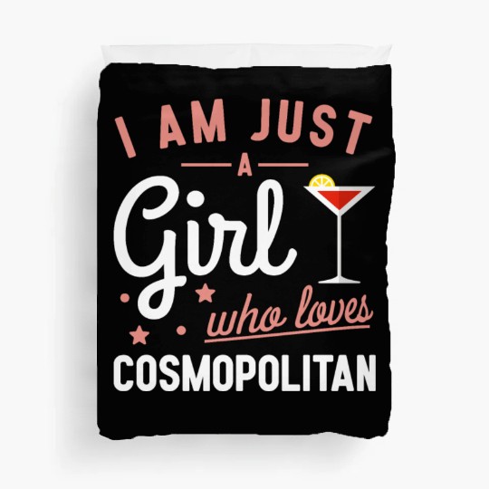 Girls Women Girls Cocktail Cosmopolitan Drink Duvet Covers