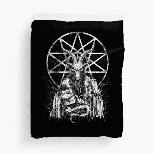 Demonic Baphomet Goat Duvet Covers