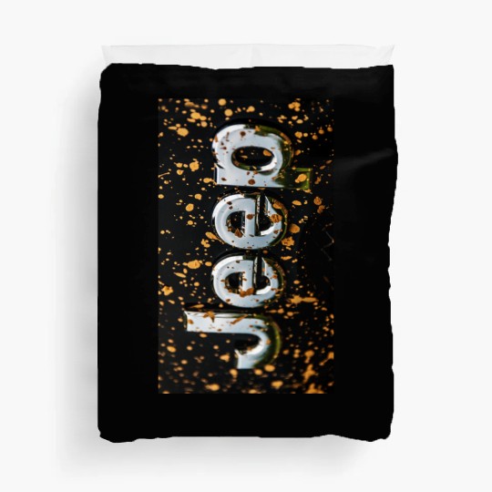 Jeep Emblem gold Duvet Covers