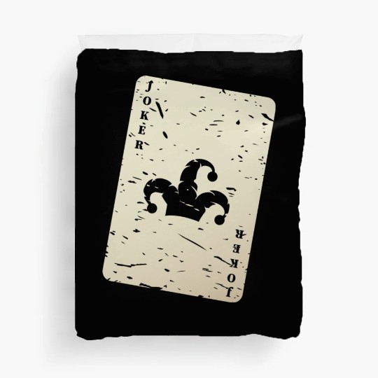Joker card Duvet Covers