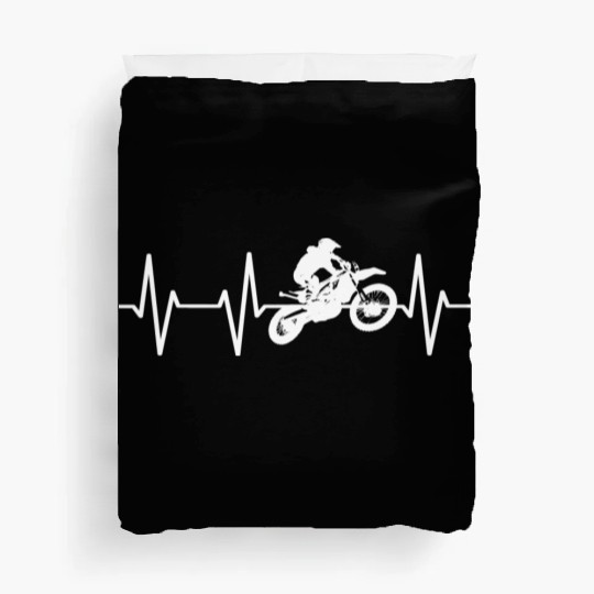 Dirt Bike Pulse Duvet Covers