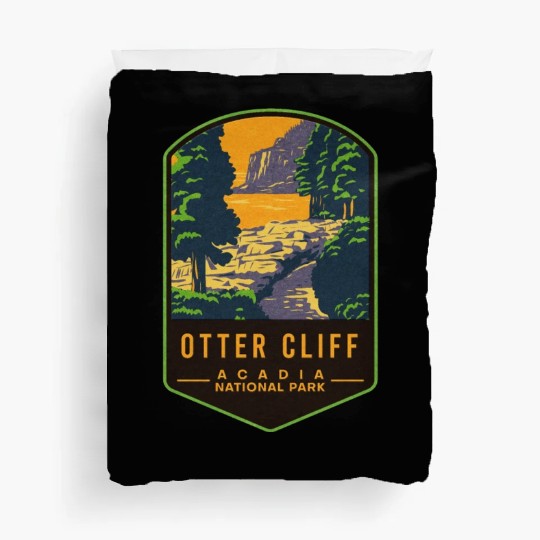 Otter Cliff Acadia National Park Duvet Covers