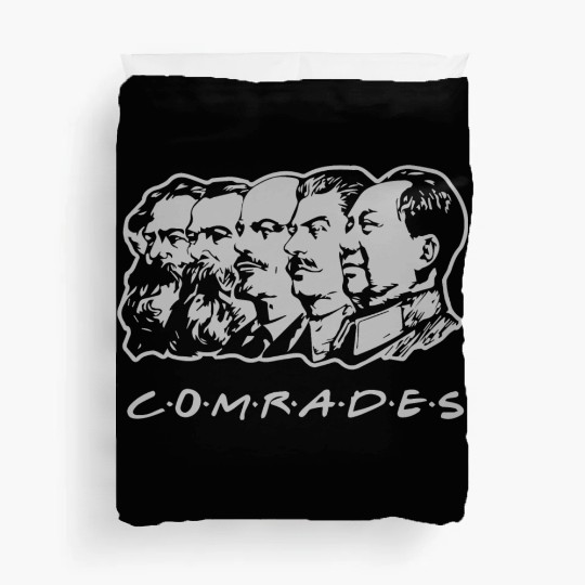 Communist Comrades Friends Duvet Covers