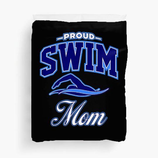 Swim Mom Duvet Covers
