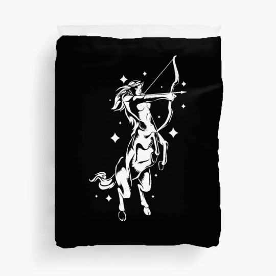 Centaur Girl Sagittarius Mom Daughter Duvet Covers