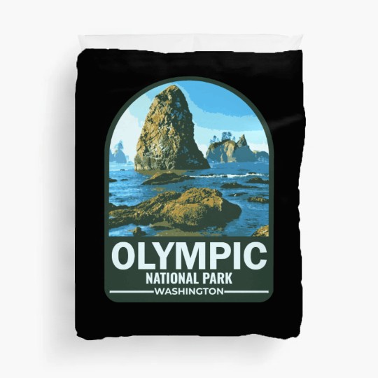 OLYMPIC national park Washington usa Duvet Covers