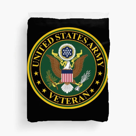 Army US Army Veteran Duvet Covers