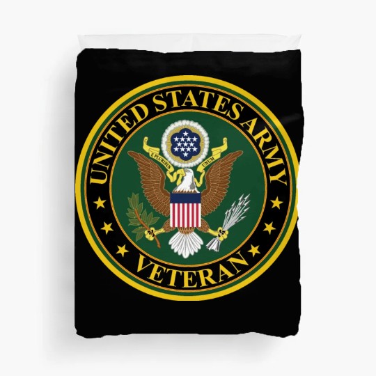 Army US Army Veteran Duvet Covers