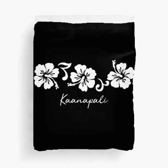 Kaanapali Maui Hawaii Hibiscus Flower Duvet Covers