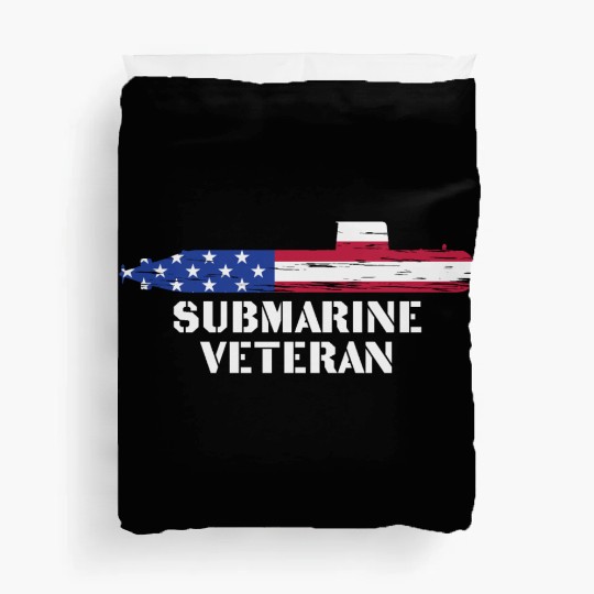 Submarine Veteran Submariner US Military Duvet Covers