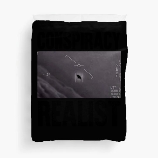 Conspiracy Realist I Want To Believe Believer Duvet Covers