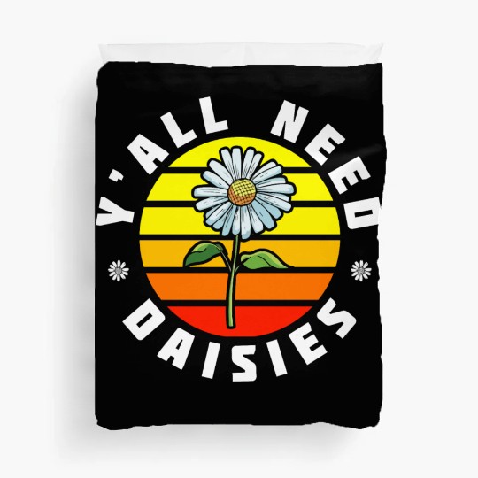 Daisy Garden Gardening Gardener Duvet Covers