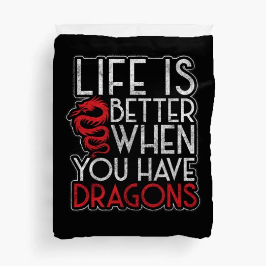 Fantasy Dragon Scales Monster Chinese Dragon Duvet Covers