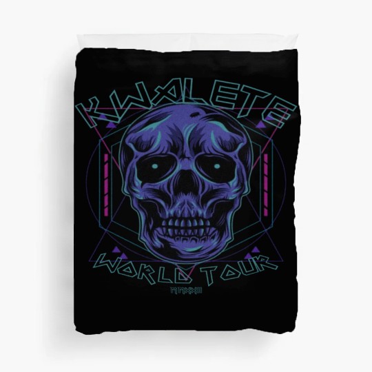 Kwalete World Tour Diamond Skull Duvet Covers