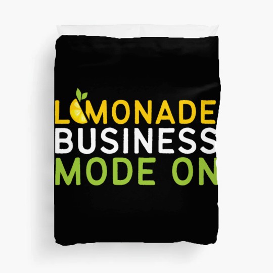 Lemonade Business Mode On Lemon Juice Boss Duvet Covers