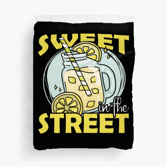 Sweet In The Street Lemon Juice Boss Lemonade Duvet Covers