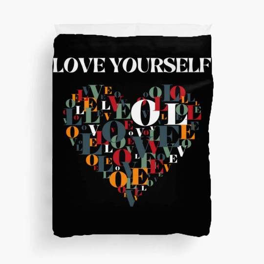 Wednay's Self-Love Merch Duvet Covers