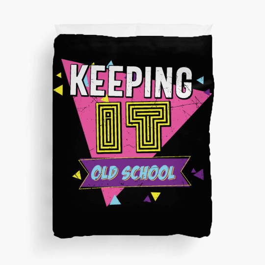 Keeping It Old School Retro Duvet Covers