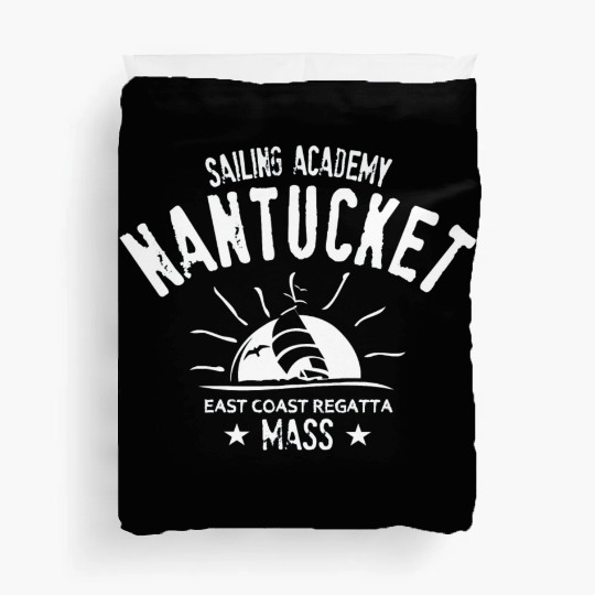 Nantucket sailing academy Duvet Covers