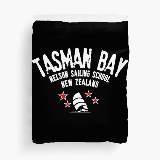 Tasman Bay Nelson sailing school Duvet Covers