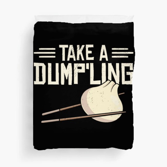 Dumpling Asian Food Chinese Food Fan Duvet Covers
