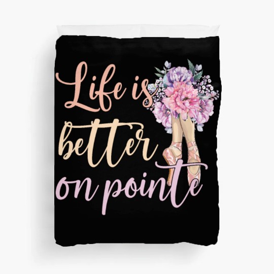 Ballet Dancing Ballerina Proud Ballet Dancer Duvet Covers