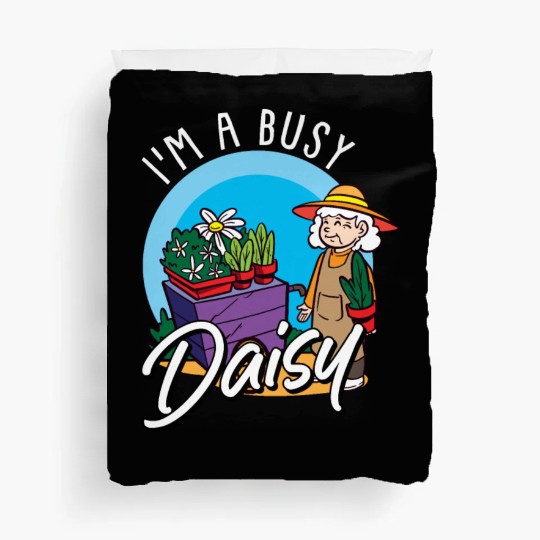 Daisy Garden Gardening Gardener Duvet Covers