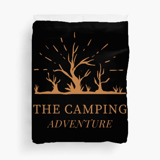 the camping advanture Duvet Covers