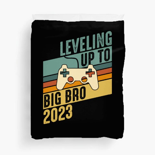 Level up Big Brother 2023 Baby Gamer Boy Baby Duvet Covers