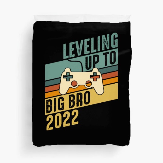 Level up Big Brother 2022 Baby Gamer Boy Baby Duvet Covers