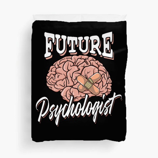 Future psychologist - therapy psychology brain Duvet Covers