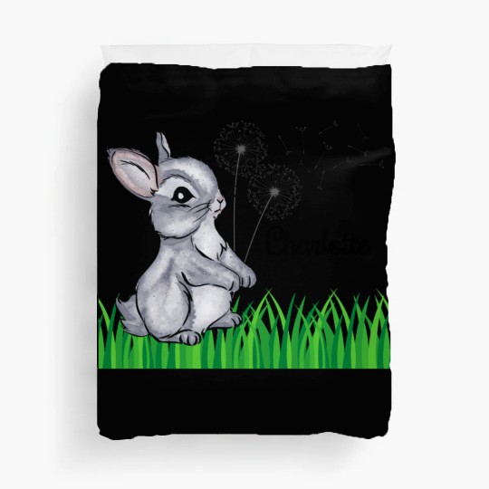 Bunny Name Gift Charlotte Duvet Covers