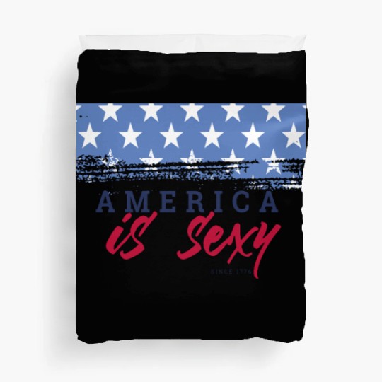 America is sexy Duvet Covers