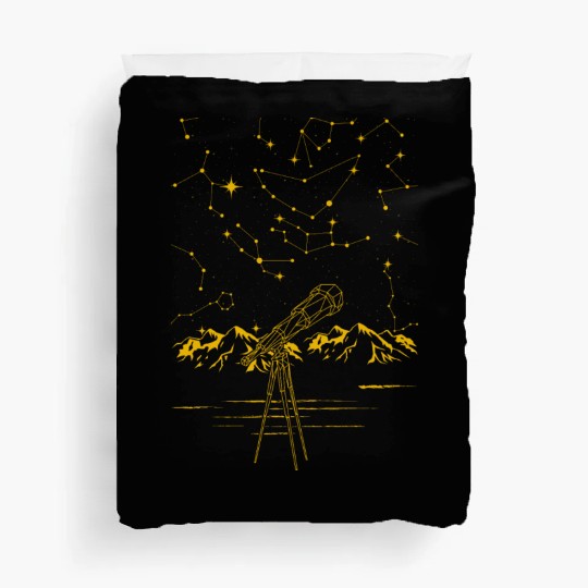 Astronomy Stars Space Telescope Duvet Covers