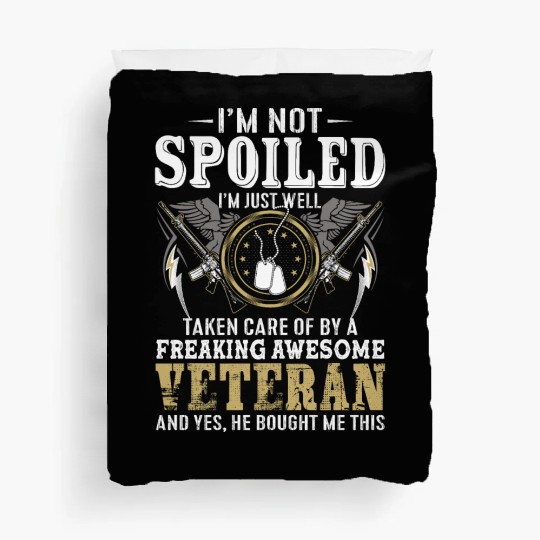 Veterans day celebration. Thank you veterans Duvet Covers