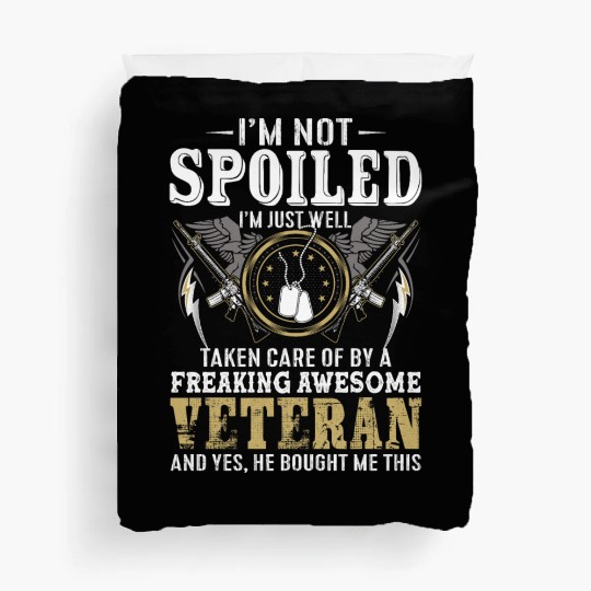 Veterans day celebration. Thank you veterans Duvet Covers