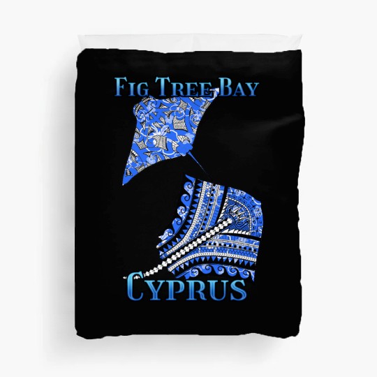 Fig Tree Bay Vacation Tribal Stingrays Duvet Covers