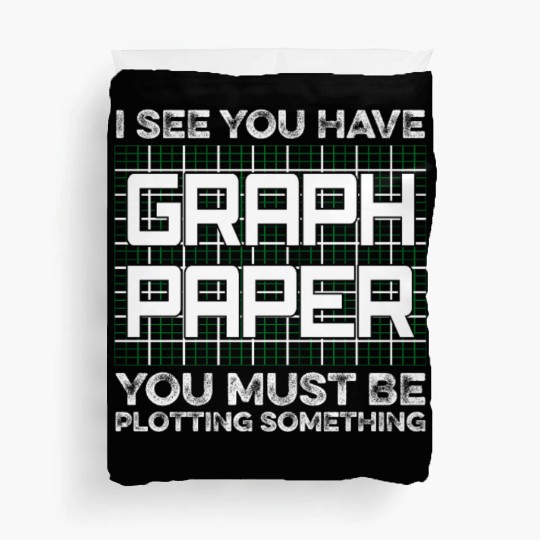 Funny Math Art Mathematics Student Math Lover Pun Duvet Covers